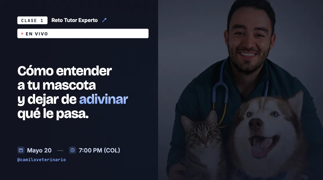 Clase 1: Cómo entender a tu mascota